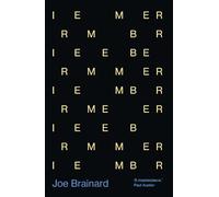 Joe Brainard I Remember (Tascabile)