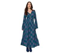 Joe Browns Autumn Check Print Maxi Dress Vestito, Verde, 38 Donna