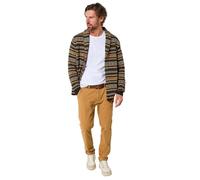 Joe Browns Cardigan da Uomo Invernale Fairisle Scialle, Regolare, Verde, Taglia S