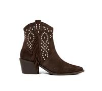 Joe Browns Embellished Brown Suede Boots, Stivaletto Donna, Marrone, 38 EU