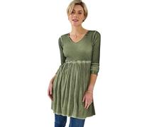 Joe Browns Green Jersey Tunic Top Camicetta Lunga, Verde, 40 Donna