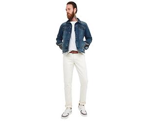 Joe Browns Jeans Denim Crema Estivi Slim Fit, Ecru, W30 / L32 Uomo