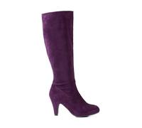 Joe Browns Ruche Detail Deep Purple Long Boots, Stivali ad Altezza Ginocchio Donna, Viola, 41 EU
