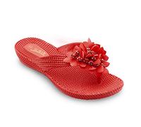 Joe Browns Sensational Pool Shoes, Sandali con Tacco Donna, Rosso, 41 EU