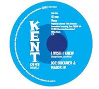 Joe Buckner & Major IV/Hal Frazier I Wish I Knew/I Stand Blue (Vinyl LP)