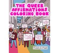 Joe Carlough Queer Affirmations Coloring Book (Tascabile)