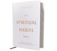 Joe Carter NIV, Spiritual Habits Bible, Hardcover, Red Letter (Copertina rigida)