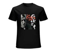 Joe Cocker Live Graphic T Shirts for Men Crew Neck Black XXXL