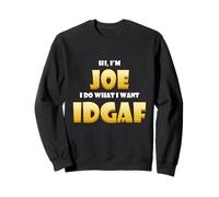 Joe Costume IDGAF Meme Personalized First Name Joseph Felpa