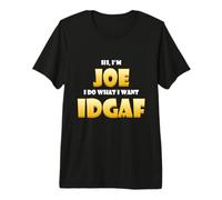 Joe Costume IDGAF Meme Personalized First Name Joseph Maglietta Premium