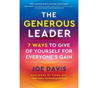 Joe Davis The Generous Leader (Copertina rigida)