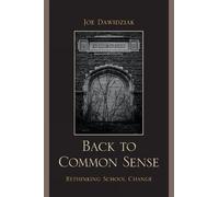 Joe Dawidziak Back to Common Sense (Tascabile)