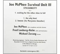 Joe Mcphee Survival Unit III - Syncronicity