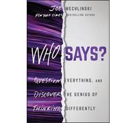 Joe Mechlinski Who Says? (Copertina rigida)