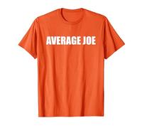 Joe Medio Maglietta, Uomo, Arancio, M