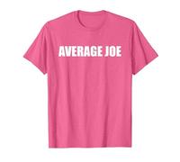Joe Medio Maglietta, Uomo, Rosa mélange, M