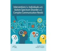 Joe Reichle Intervention for Individuals with Autism Spectrum Disord (Tascabile)