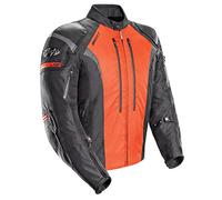Joe Rocket 1651-5705 Atomic 5.0 - Giacca da moto in tessuto da uomo, taglia XL, colore: Arancione
