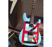 Joe Satriani - Chitarra Replica In Scala 1:4 Ibanez Chickenfoot Blu ~Axe Heaven~