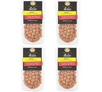 Joe & Seph's Marmite Popcorn - 4 sacchetti per condivisione, realizzati a mano nel Regno Unito, con vera marmite; adatti per vegetariani; Air-popped | Serata cinematografica in - 300 g