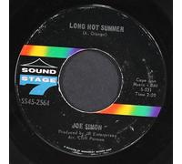 JOE SIMON - long hot summer 45 rpm single