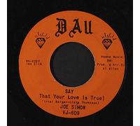 JOE SIMON - my adorable one 45 rpm single
