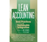 Joe Stenzel Lean Accounting (Copertina rigida)
