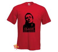 Joe Strummer Tribute Punk Rétro T Shirt Tutte le Taglie