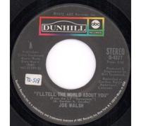 JOE WALSH - i'll tell the world about you / mono 45 rpm single