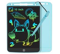 JOEAIS Tavoletta Grafica 10 Pollici, Lavagnetta LCD Pad di Disegno Elettronico per Imparare,Scarabocchiare e Prendere Appunti, Regali di Natale e Compleanno Giocattoli per Bambini e Bambine (Blu)