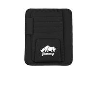 JOEBO Organizer per aletta parasole per auto, custodia per occhiali da sole per Suz-uki Jimny, nero