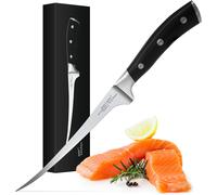 Joejis Coltello Cucina 32Cm Inox Coltello per Sfilettare Pesce per Disossare Con