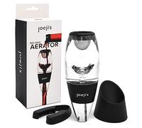 Joeji's Kitchen Decanter per Vino - Elegante Aeratore Vino con Supporto per Le Gocce - Filtro versatore vino Istantaneo - Accessori Vino per Rimuovere Cristalli di Tartrato e Ossigenare il Vino