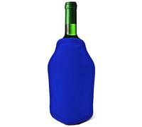 Joeji's Kitchen Manicotti refrigeranti per bottiglie di vino, per congelatore, nero e blu navy, perfetti per raffreddare bottiglie di vino, prosecco, champagne, ideali per cene, feste, picnic