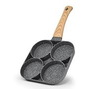 joeji's Kitchen Padella Pancake Uova Antiaderente - Induzione Induction 19cm - Perfecto per Toast, Burger, Omelet sani con meno olio nella pentola