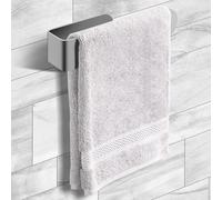 Joeji's Kitchen Porta Asciugamani da Parete 40 cm - Adatto in Bagno o in Cucina - Robusto Autoadesivo 3M Senza Forare - Portasciugamani - Acciaio Inox