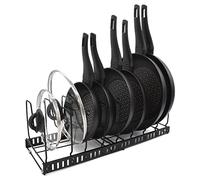 joeji's Kitchen Porta Pentole Salvaspazio Organizer 9 Porta Padelle Cassetto Organizer per Pentole e Padelle