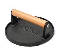 joeji's Kitchen Pressa per Hamburger in Ghisa - Forma Rotonda Antiaderente con M