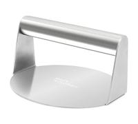 joeji's Kitchen Pressa per Hamburger Inox Forma per Hamburger Attrezzo BBQ 14 cm Stampo Hamburger per Cuocere la Carne Alla Perfezione con i Succhi All'interno