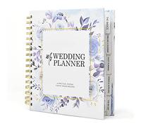 Joeji's Kitchen Quaderno per pianificazione Nuziale - Quaderno e planner per Matrimoni - design floreale - Regalo di Fidanzamento perfetto - Regalo per Matrimonio - Inglese