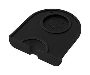 Joeji's Kitchen Tamper per Caffè - Tappetino Macchina Caffe da Banco con Portafiltro e Porta Accessori Pressino caffè da Cucina in Silicone Lavabile per bar 14 x 12,5 cm per Baristi a Casa e al Bar