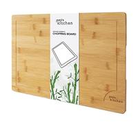 Joejis Tagliere in bambù Biologico Tagliere Legno Molto Resistente Tagliere da Cucina Tagliere Cucina Grande 44,5 x 30 x 1,5cm