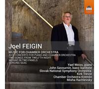 Joel Feigin Joel Feigin: Music for Chamber Orchestra (CD) Album