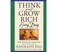 Joel Fotinos August Gold Napoleon Hill Think and Grow Rich Everyday (Tascabile)