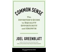 Joel Greenblatt Common Sense (Copertina rigida)
