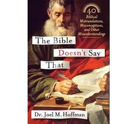 Joel M. Hoffman The Bible Doesn't Say That (Copertina rigida)