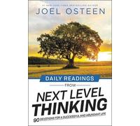 Joel Osteen Daily Readings from Next Level Thinking (Copertina rigida)