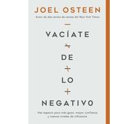 Joel Osteen Vacíate de Lo Negativo (Tascabile)