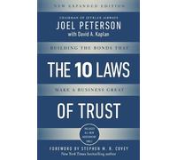 Joel Peterson 10 Laws of Trust, Expanded Edition (Tascabile)