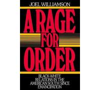 Joel Williamson A Rage for Order (Tascabile) Galaxy Books